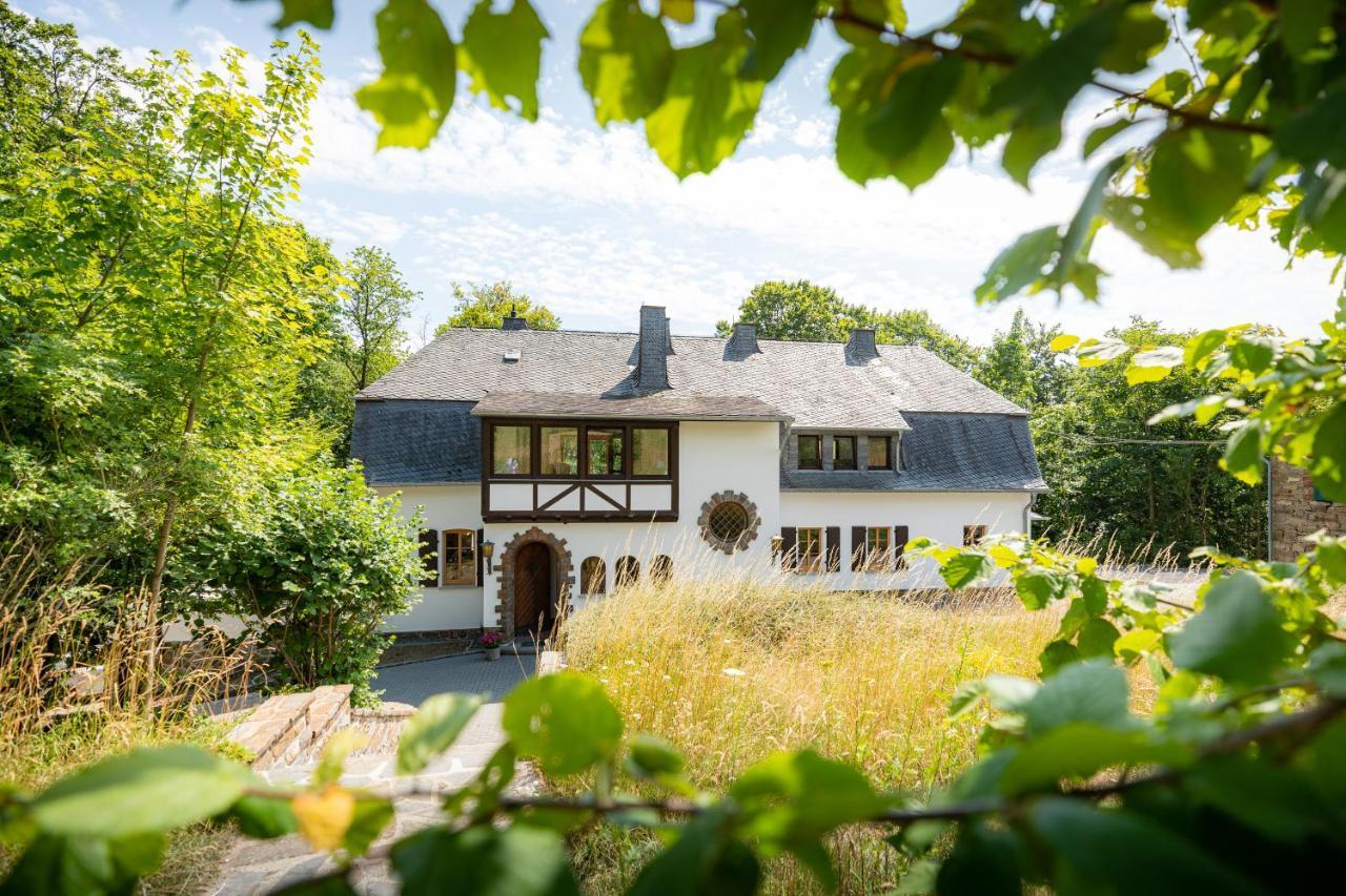 Landhaus Karbach Komplett Oder Einzelne Wohneinheiten Villa Inkl Sauna Bzw Waldhaeuschen Hirten Dış mekan fotoğraf